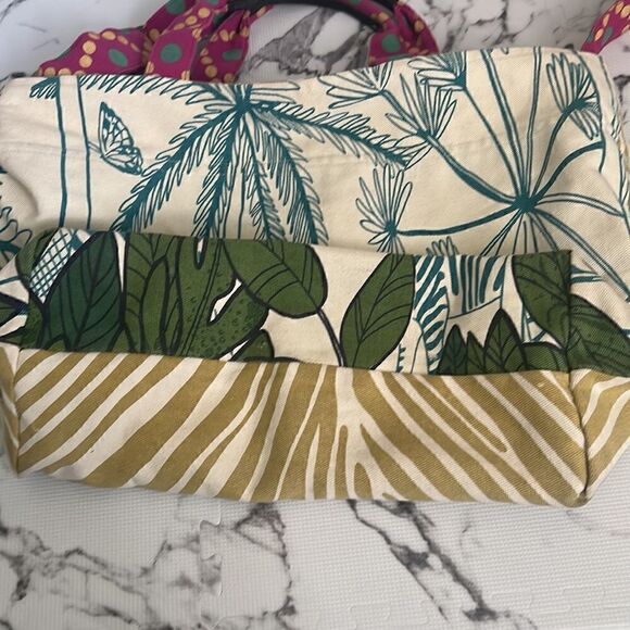 Zebra Canvas Print Tote with Two Strap Options - Picture 7 of 14